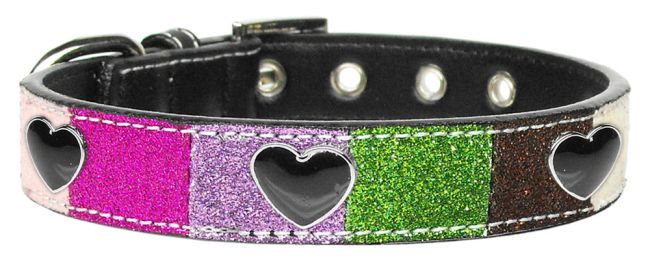 Ice Cream Collars Pink Hearts (Size: (L))